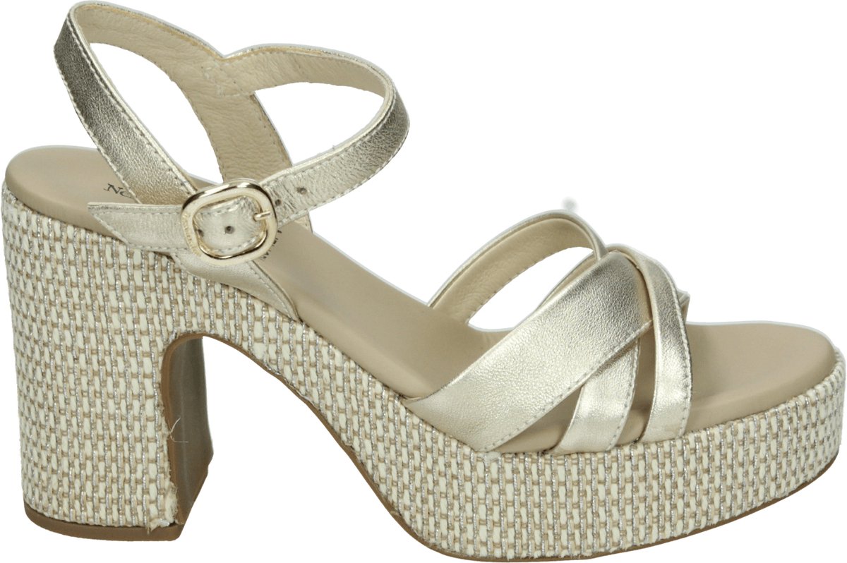 Nero Giardini E616071D Sandalen met hak Metalic