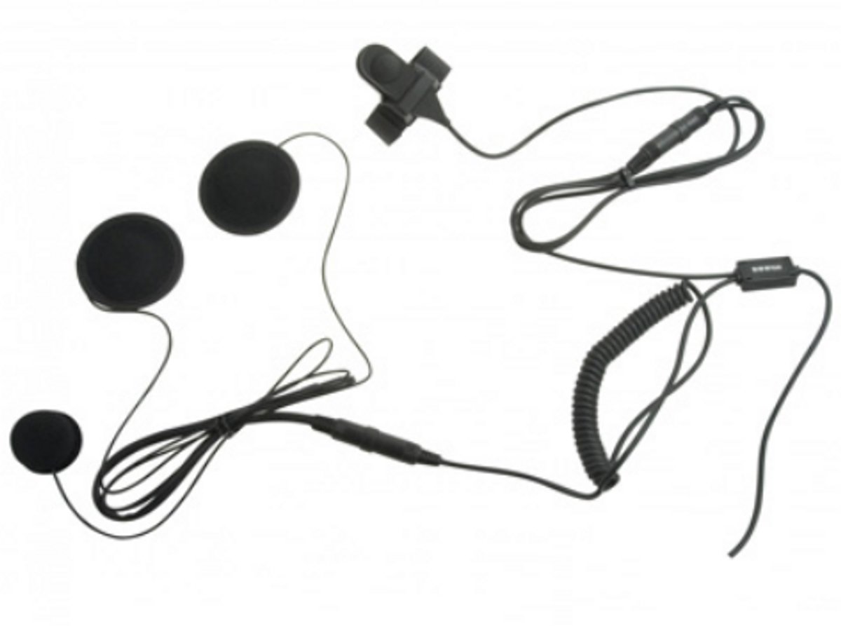 Maas HS 100 Motor Helm headset dicht inbouw M1 2-Pins aansluiting