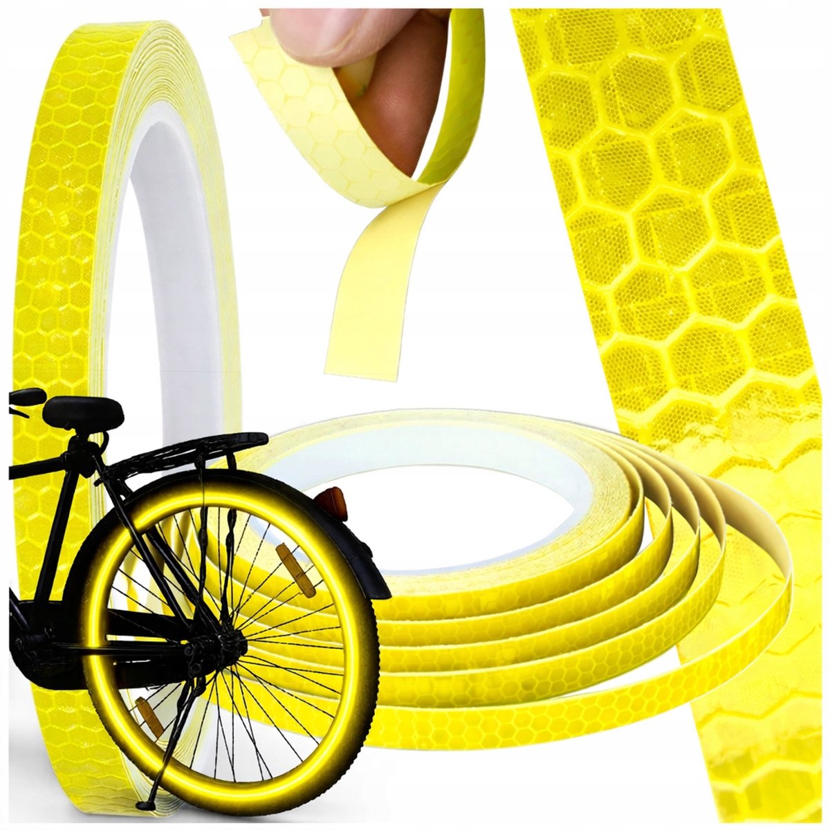 Verk Group - Reflecterende Tape - 8m - Zelfklevend - Weerbestendig