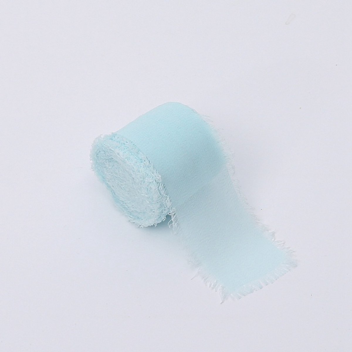 Mech-Mech - Sierlijst Szyfon - Pastel BLAUW - Rol 4cm x 4,5m