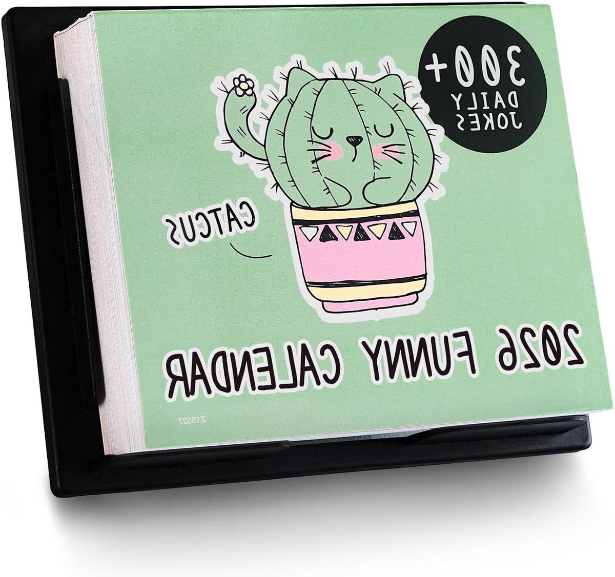 Bureaukalender 2026 - Dagelijkse Kalender Grappen - Lachen en Plannen - Meer dan 300 Grappen - 15 x 13 cm