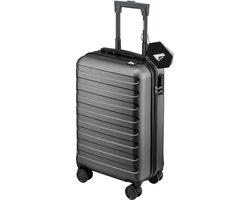 NOHRD Handbagage Koffer - 38 L - Zwart - Reiskoffer - 55x35x20 cm - Trolley - Lichtgewicht - Incl. Slot