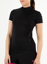 Sjeng Sports TAHNEE - Maat: S Zwart - Fitness Shirt Vrouwen - Sportshirt - single jersey