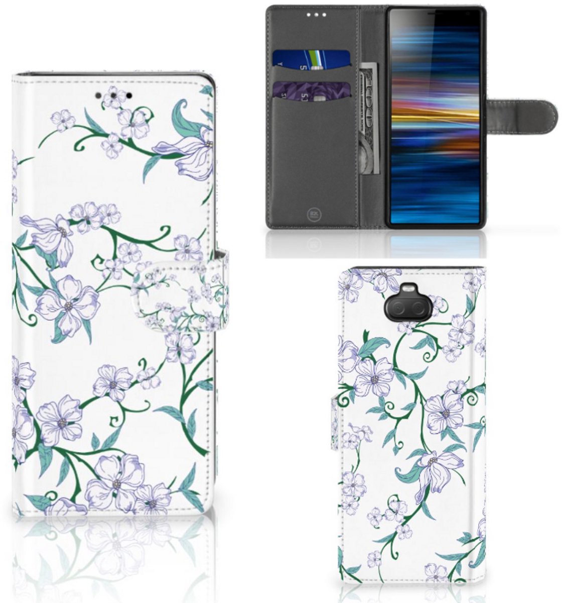 Sony Xperia 10 Uniek Hoesje Blossom White