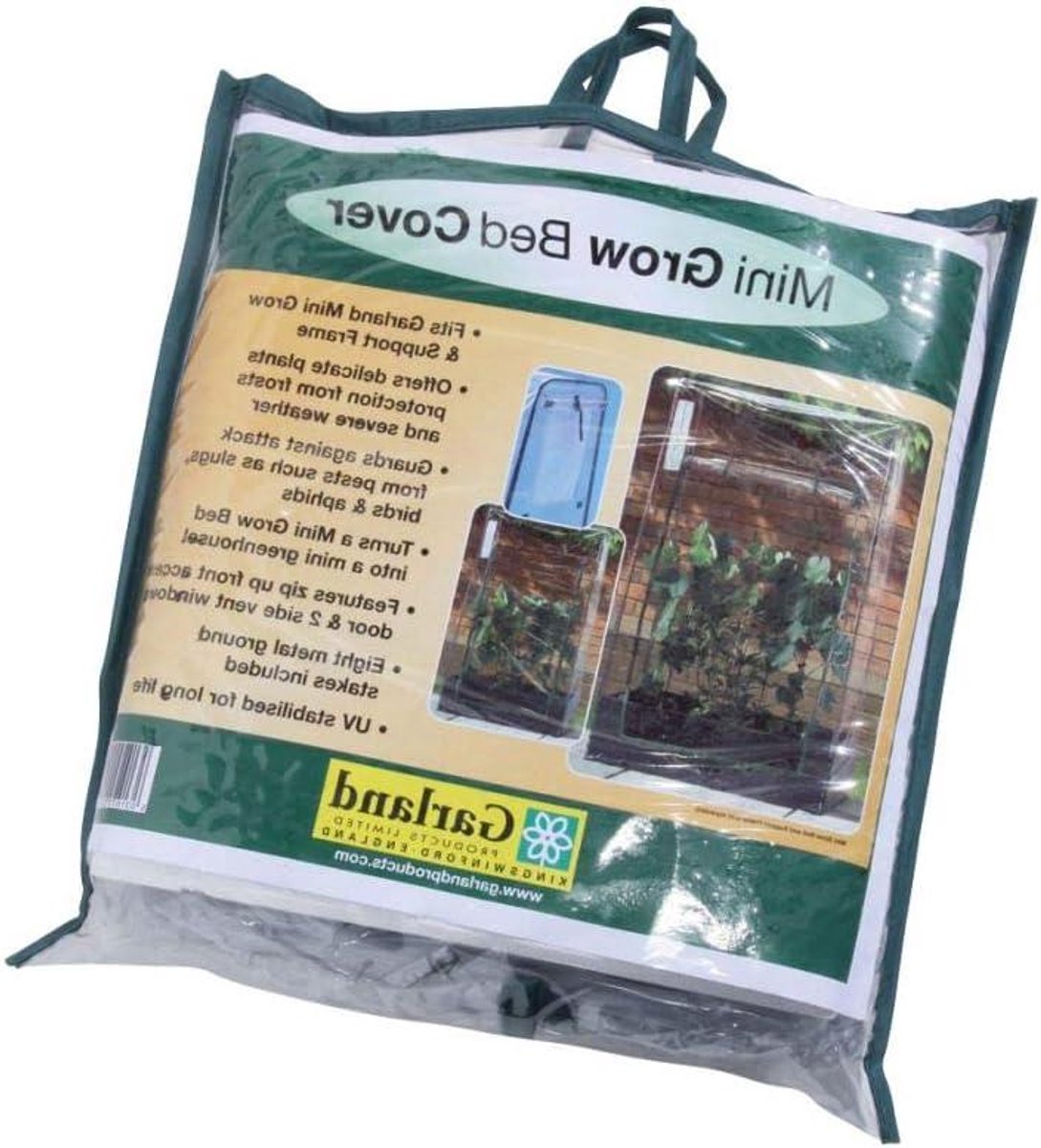 Tuinkas Overtrek - Kweekkas Deksel - Planten Beschermen - Met Ritssluiting - 975 x 51 x 165 cm - Transparant