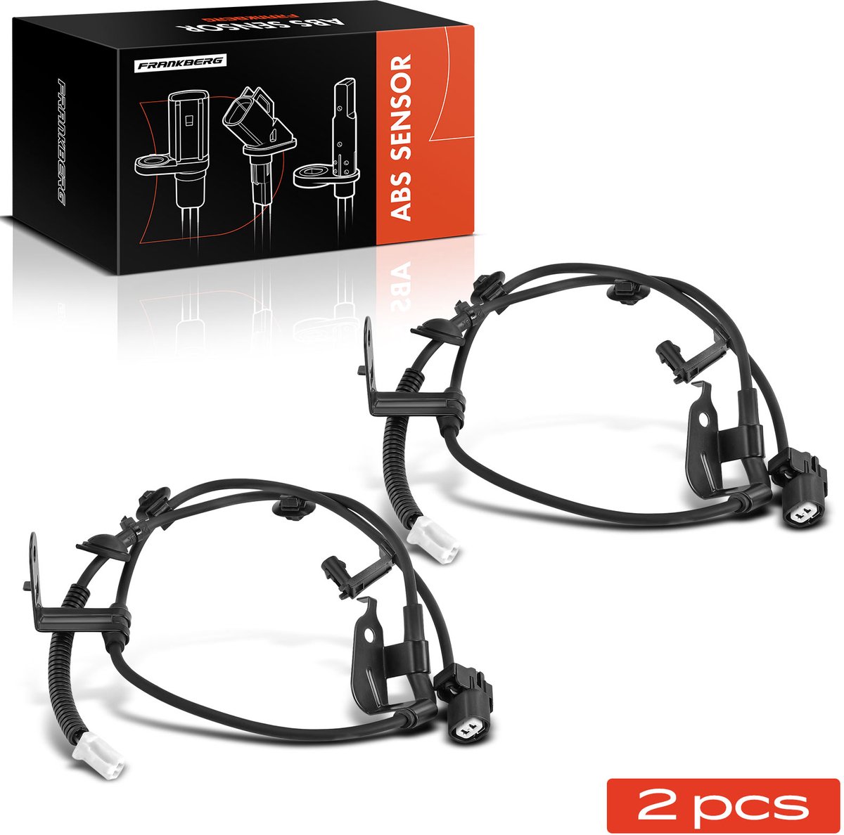 Frankberg 2x ABS-sensor achteras links voor Toyota