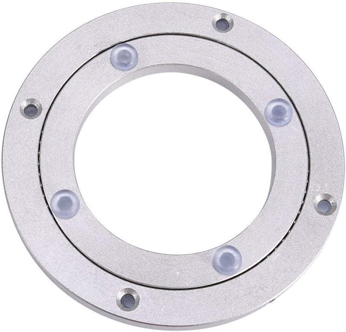 Draaiplateau van Aluminium, Stevige 6 Inch Draaitafel voor Eten, Smooth Rotatie en Gebruiksgemak