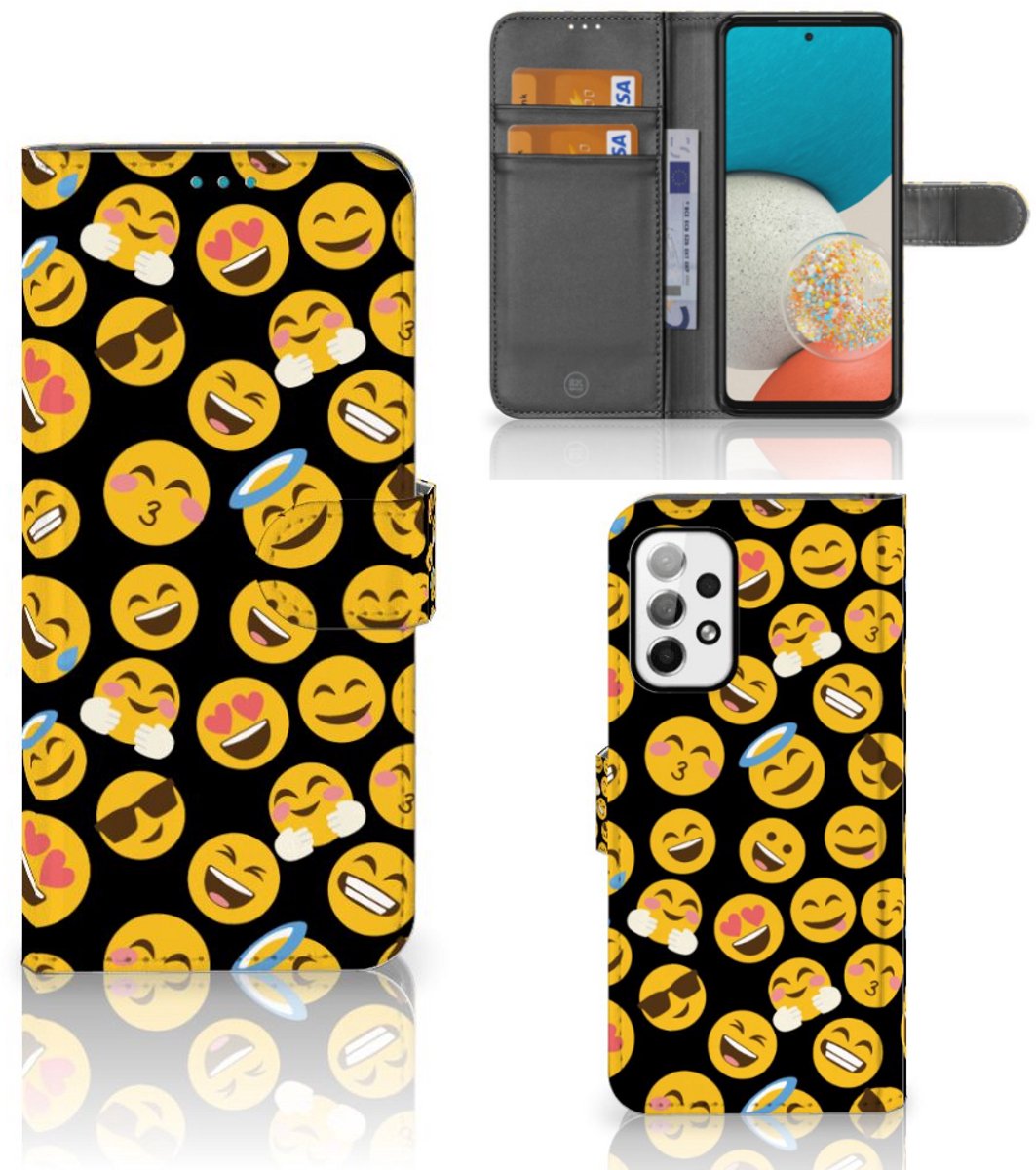 Samsung Galaxy A73 5G Telefoon Hoesje Emoji