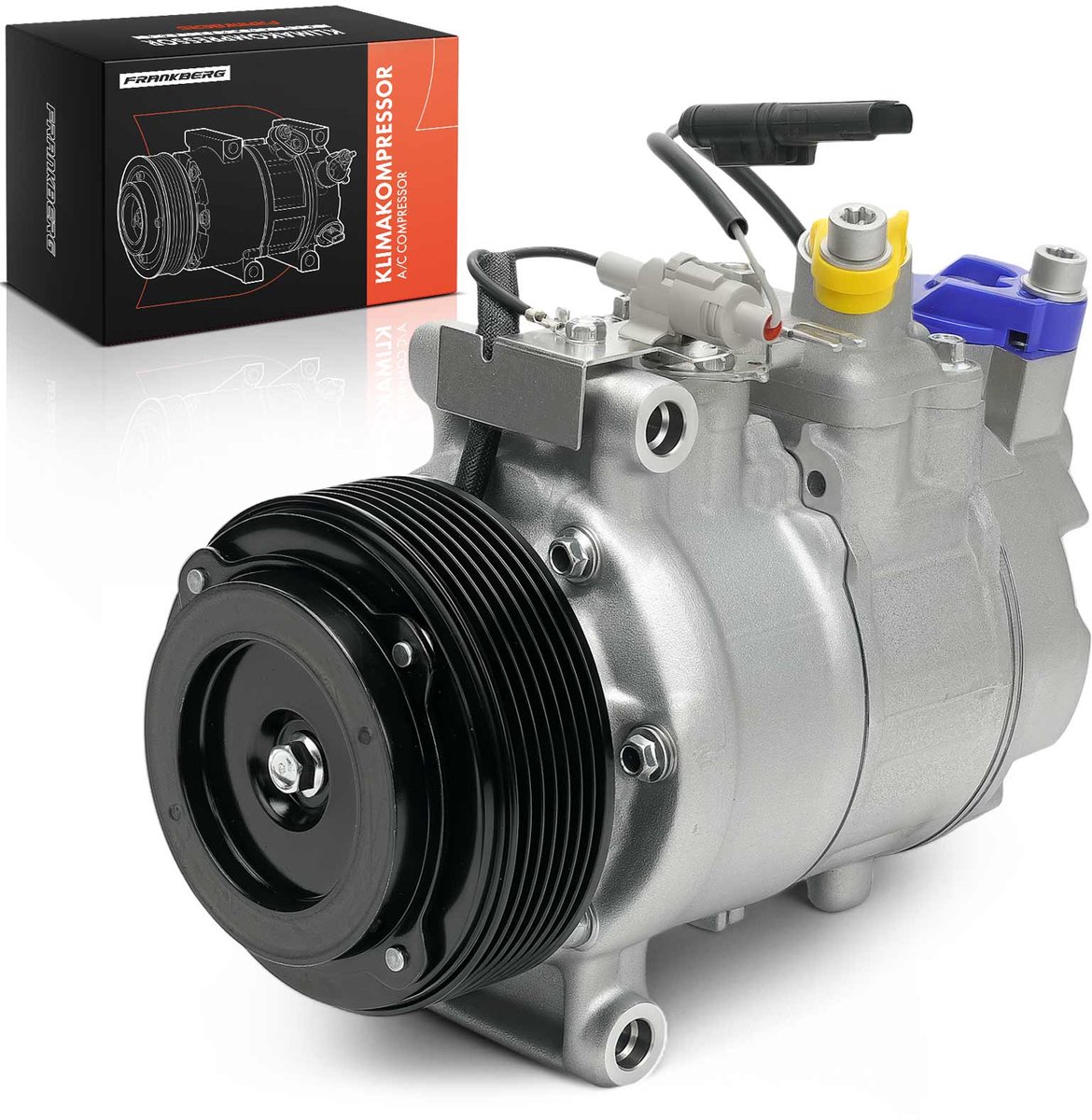Frankberg 1x Klimaatcompressor voor BMW 5er E60 Touring E61