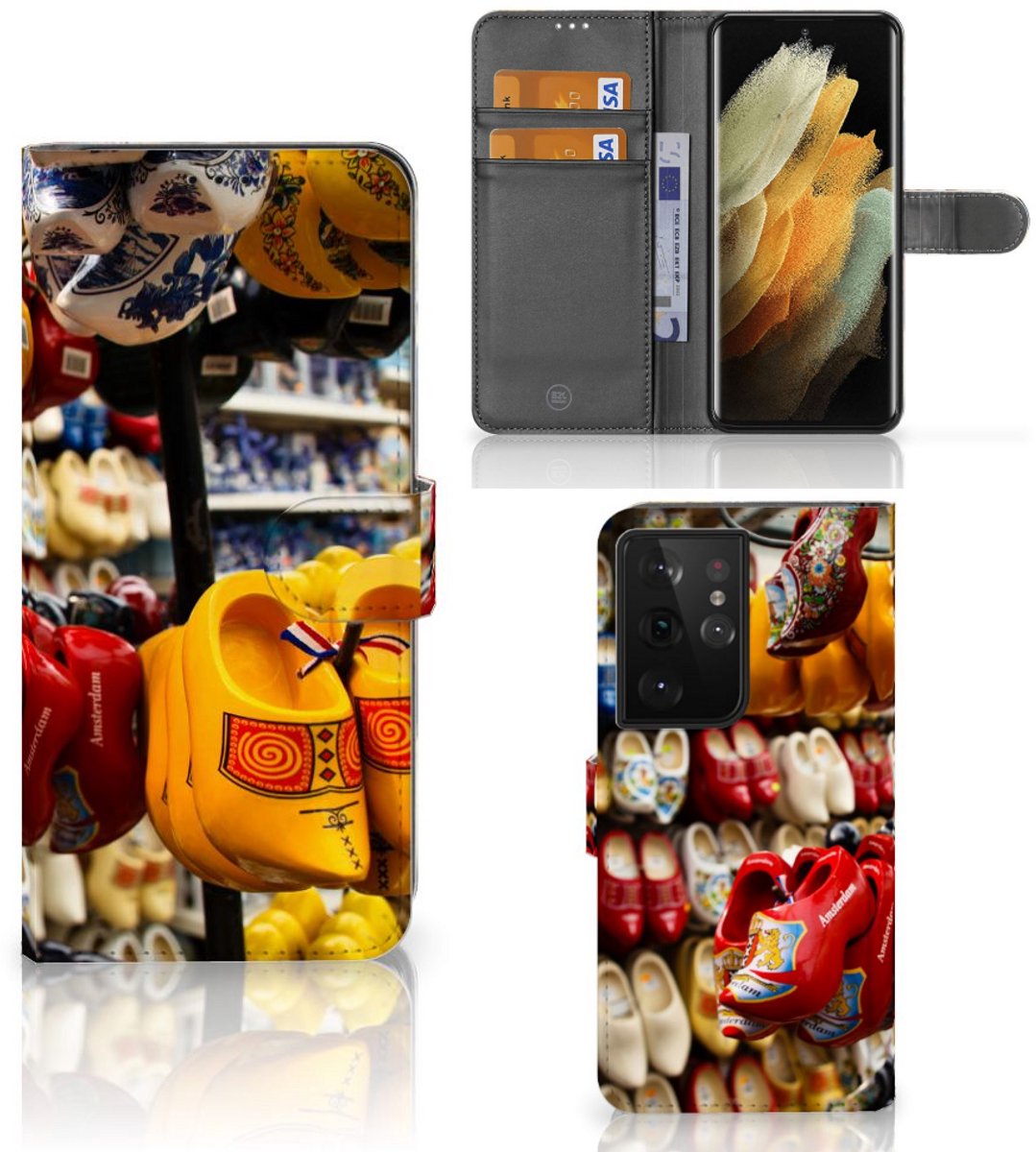 Samsung Galaxy S21 Ultra Flip Cover Klompen