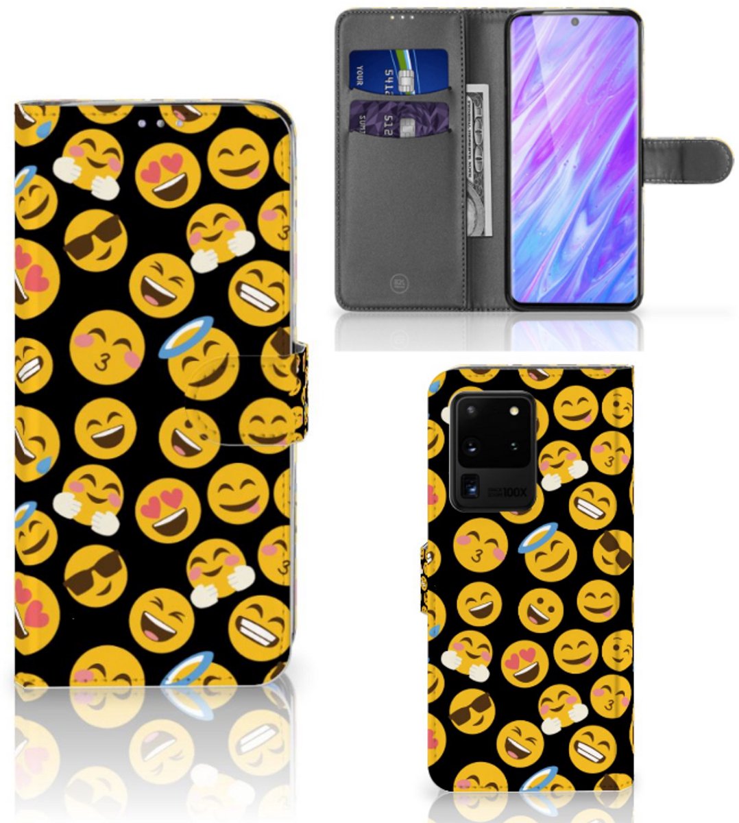 Samsung Galaxy S20 Ultra Telefoon Hoesje Emoji