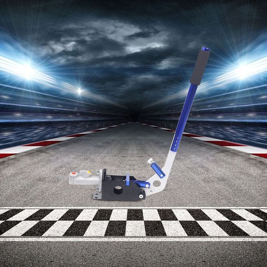 Hydraulische Handremhendels Blauw Universele Racehandrem Voor Handremmen Van De Verticaal Geplaatste Rally- En Drift-Handrem van Merkloos — afbeelding 3