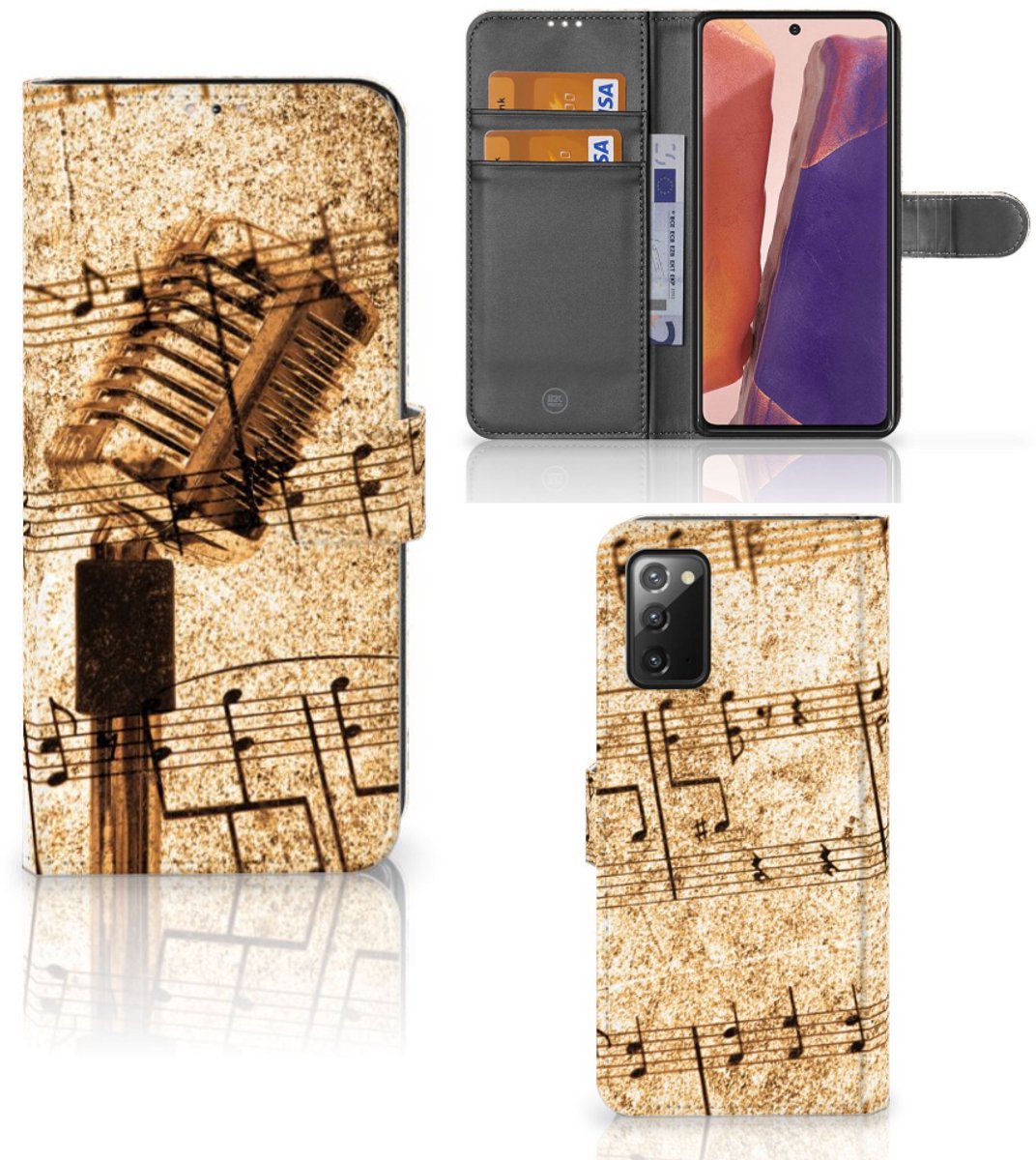 Samsung Galaxy Note 20 Telefoonhoesje met foto Bladmuziek
