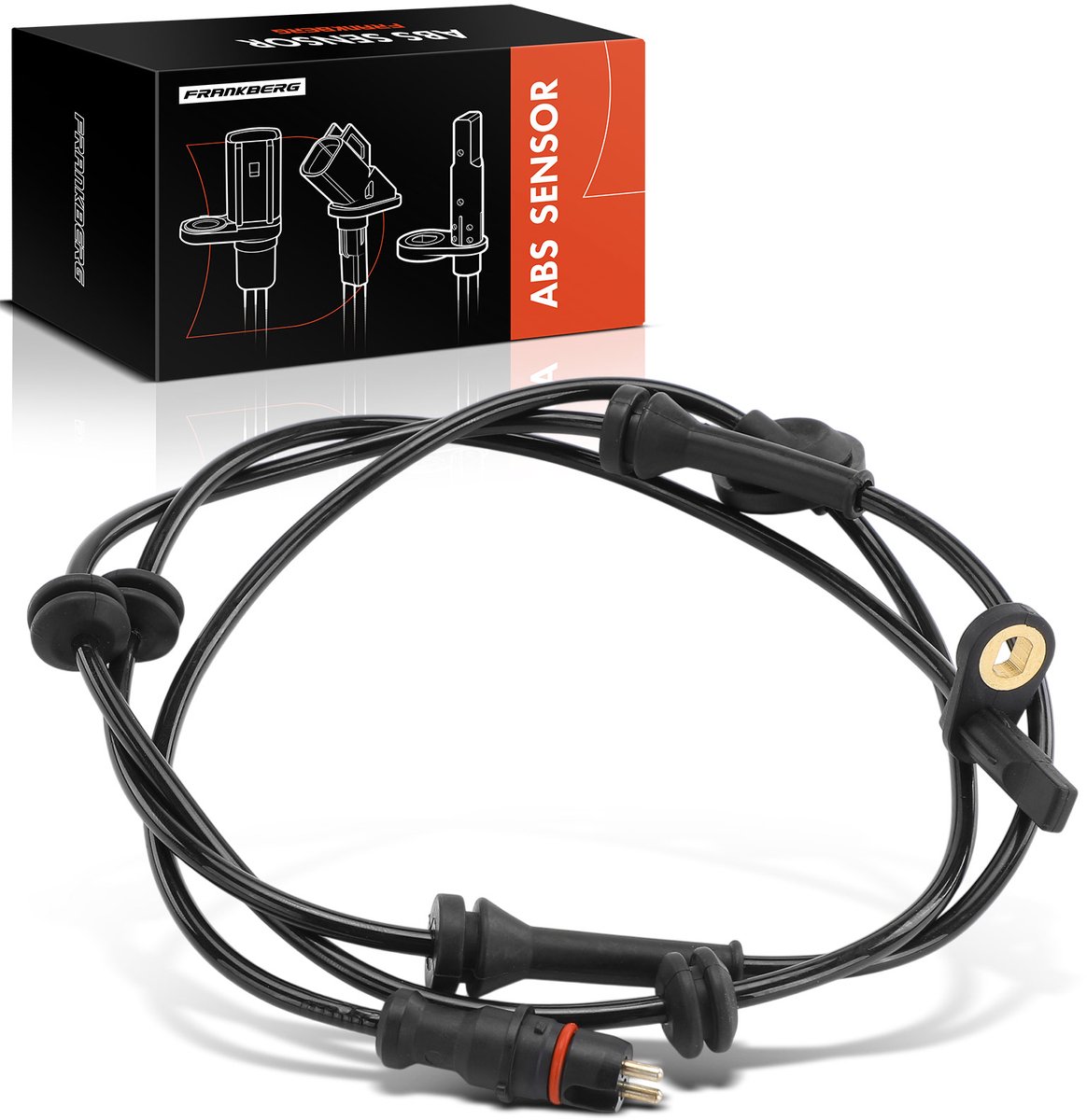 Frankberg 1x ABS Sensor Vooras Rechts voor Fiat Doblo 223 Doblo MPV 1