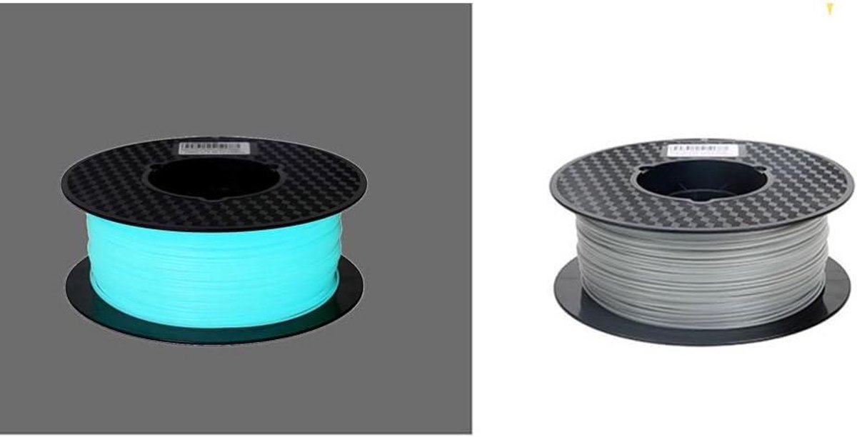 CC3D Glow in The Dark Blue PETG Filament 1.75mm 1KG 3D Printer Filament FDM 3D Printing Materiaal Glow in The Dark PETG Glow Blue