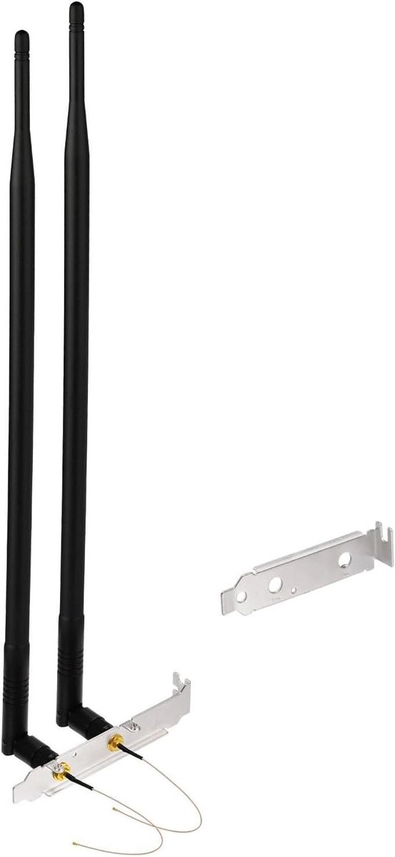 Wifi Antenne Set - Draadloze Netwerk Antenne - Signaal Verbeteren - Dual Band 2.4 5.8 GHz - 20 cm Kabel