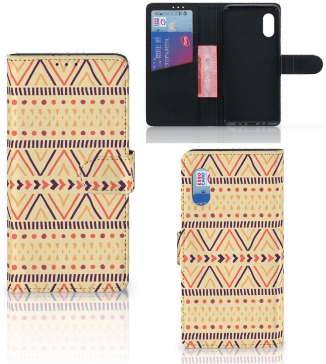 Samsung Xcover Pro Telefoon Hoesje Aztec Yellow