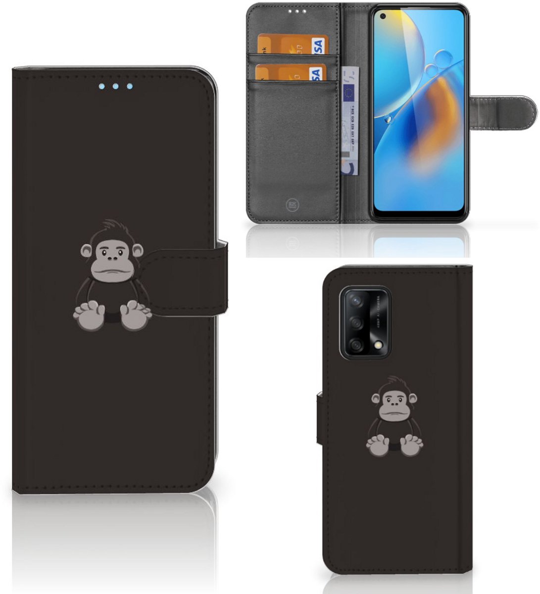 OPPO A74 4G Leuk Hoesje Gorilla