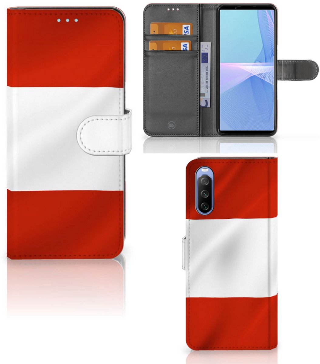 Sony Xperia 10 III Bookstyle Case Oostenrijk
