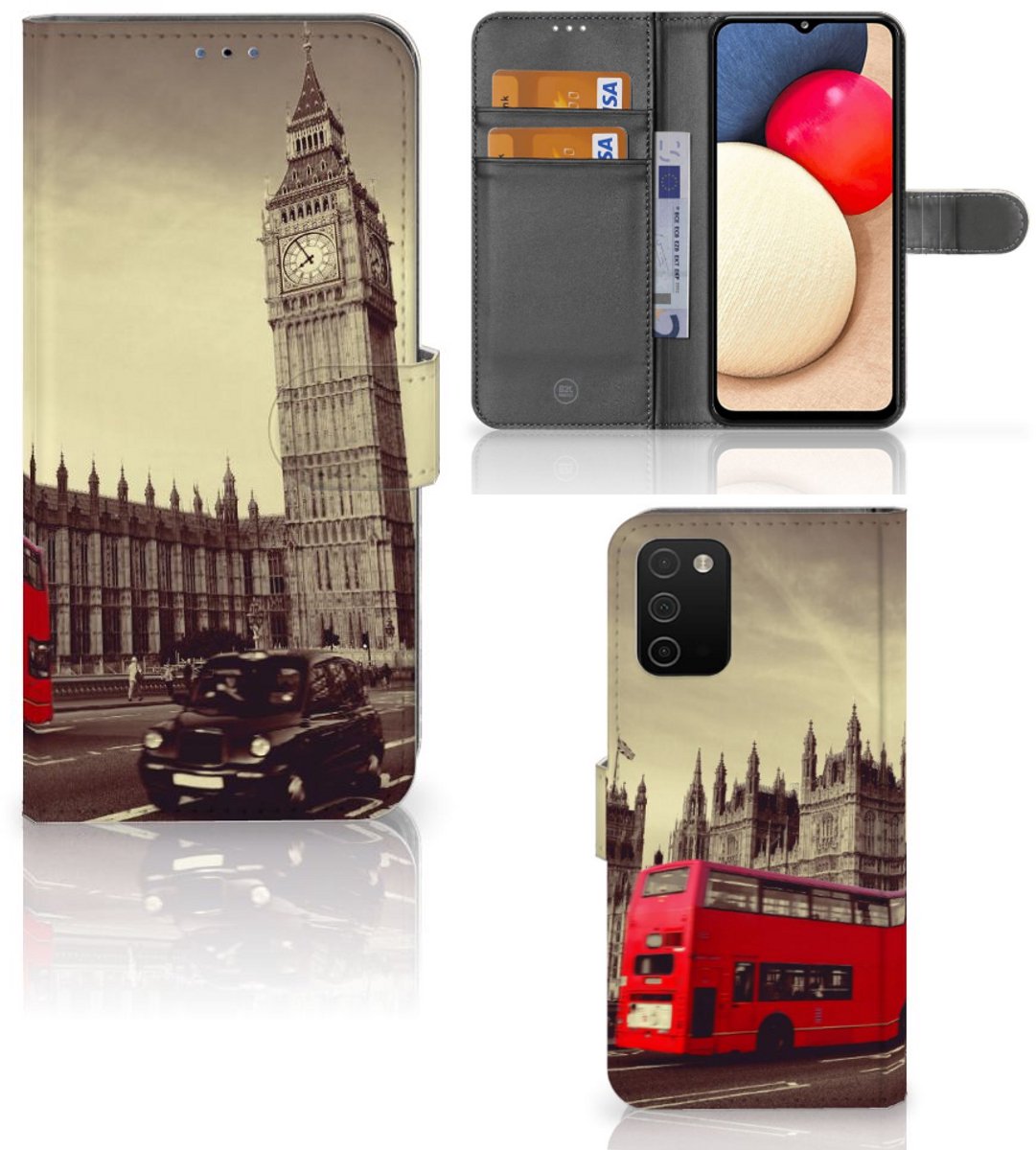 Samsung Galaxy A03s Flip Cover Londen
