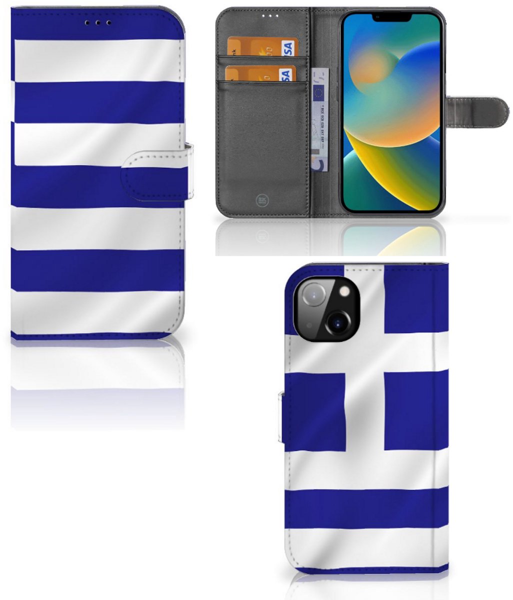 iPhone 14 Plus Bookstyle Case Griekenland