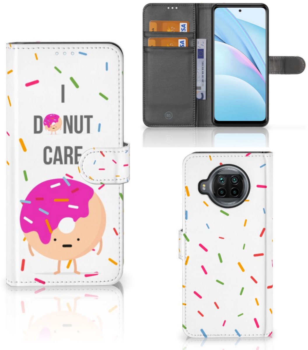 Xiaomi Mi 10T Lite Book Cover Donut Roze
