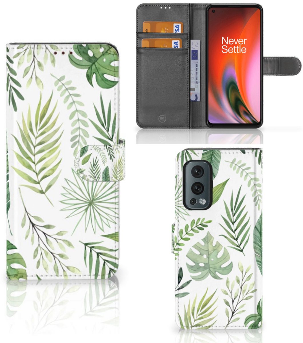 OnePlus Nord 2 5G Hoesje Leaves