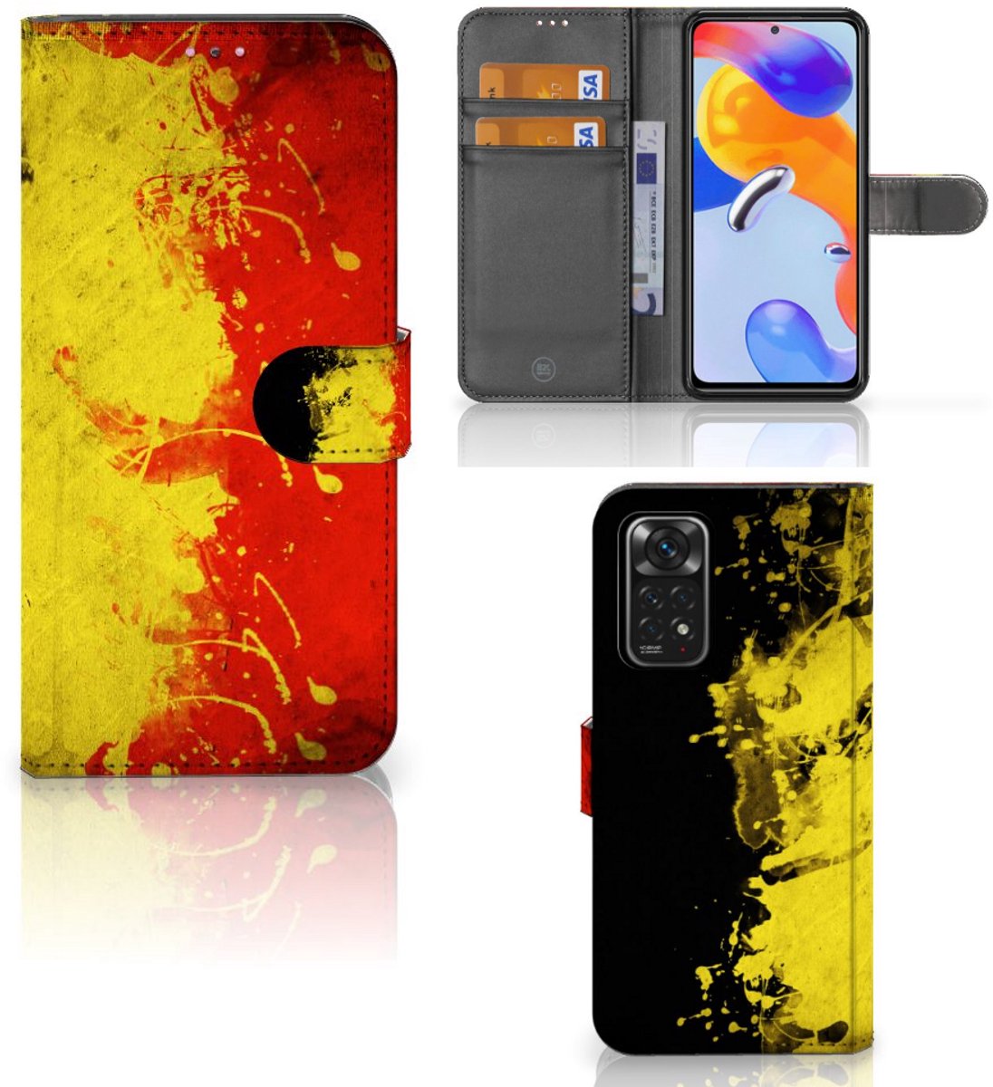 Boekhoesje voor Xiaomi Redmi Note 11 Pro 5G/4G Bookstyle Case België