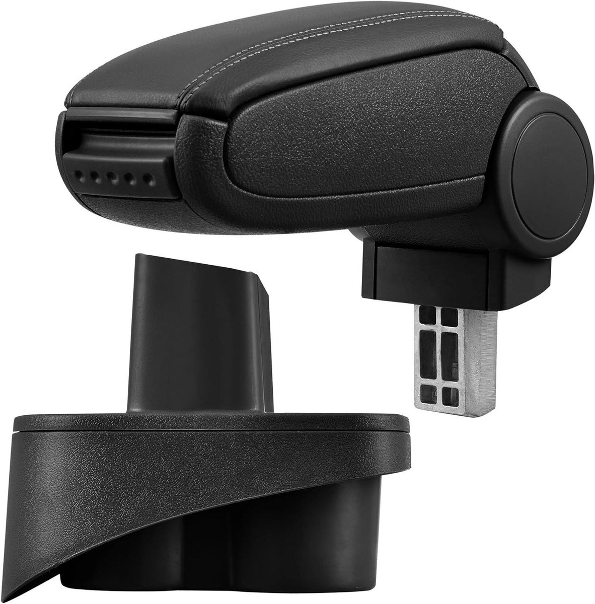 Armrest leather-black