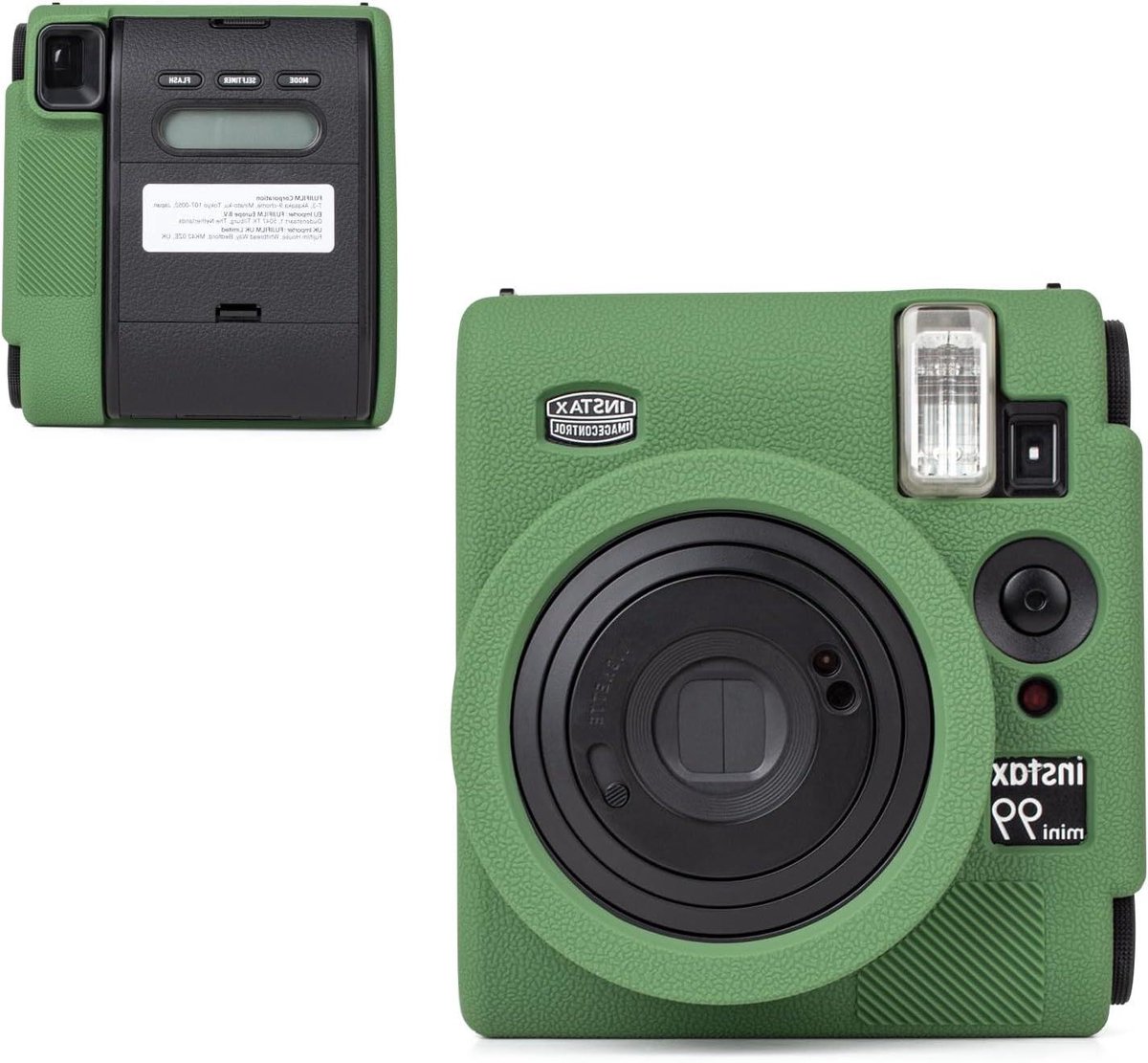 Cameratas Siliconen - Fuji Mini 99 Hoes - Camera Beschermen - Perfecte Pasvorm - N.v.t. - Groen