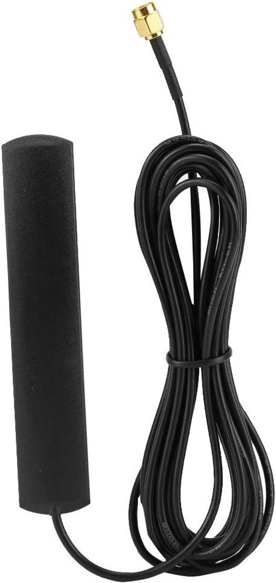 GPS WiFi Bluetooth Antenne - Signaalversterker Netwerkadapter - Signaal Verbeteren - Flexibele Zachte Antenne - 5 dB Versterking - Zwart