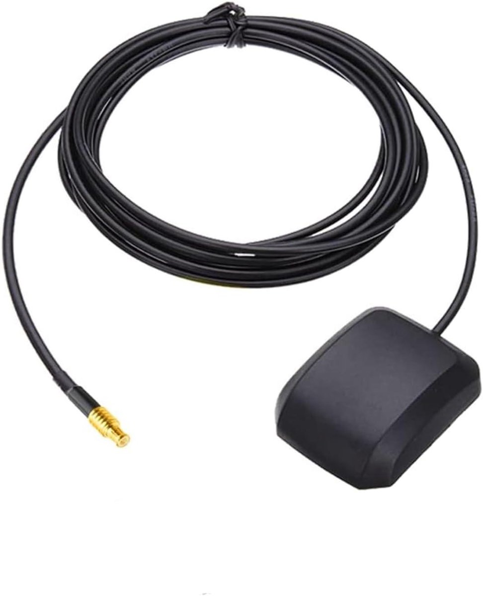 GPS Antenne - Actieve Antenne - Navigatie Verbeteren - Brede Compatibiliteit - 3 Meter Kabel - Zwart