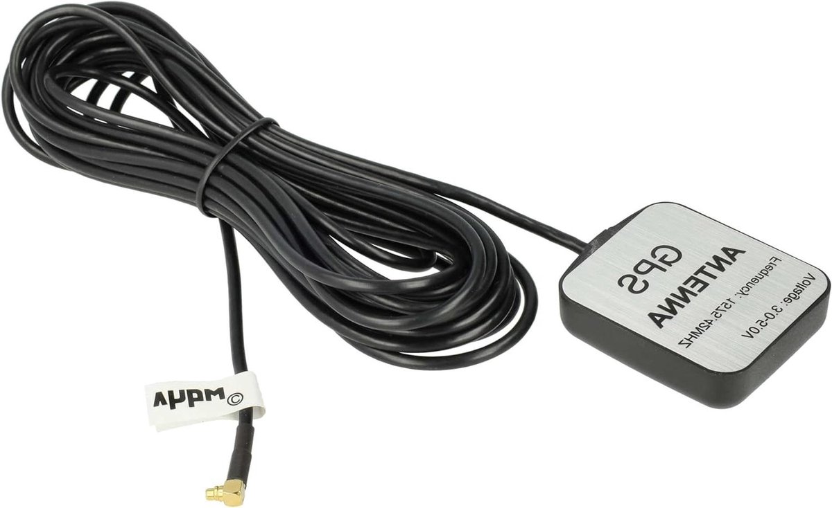 Externe GPS-antenne - GPS ontvanger - Ontvangst verbeteren - Absoluut waterdicht - 5 m kabel - Zwart