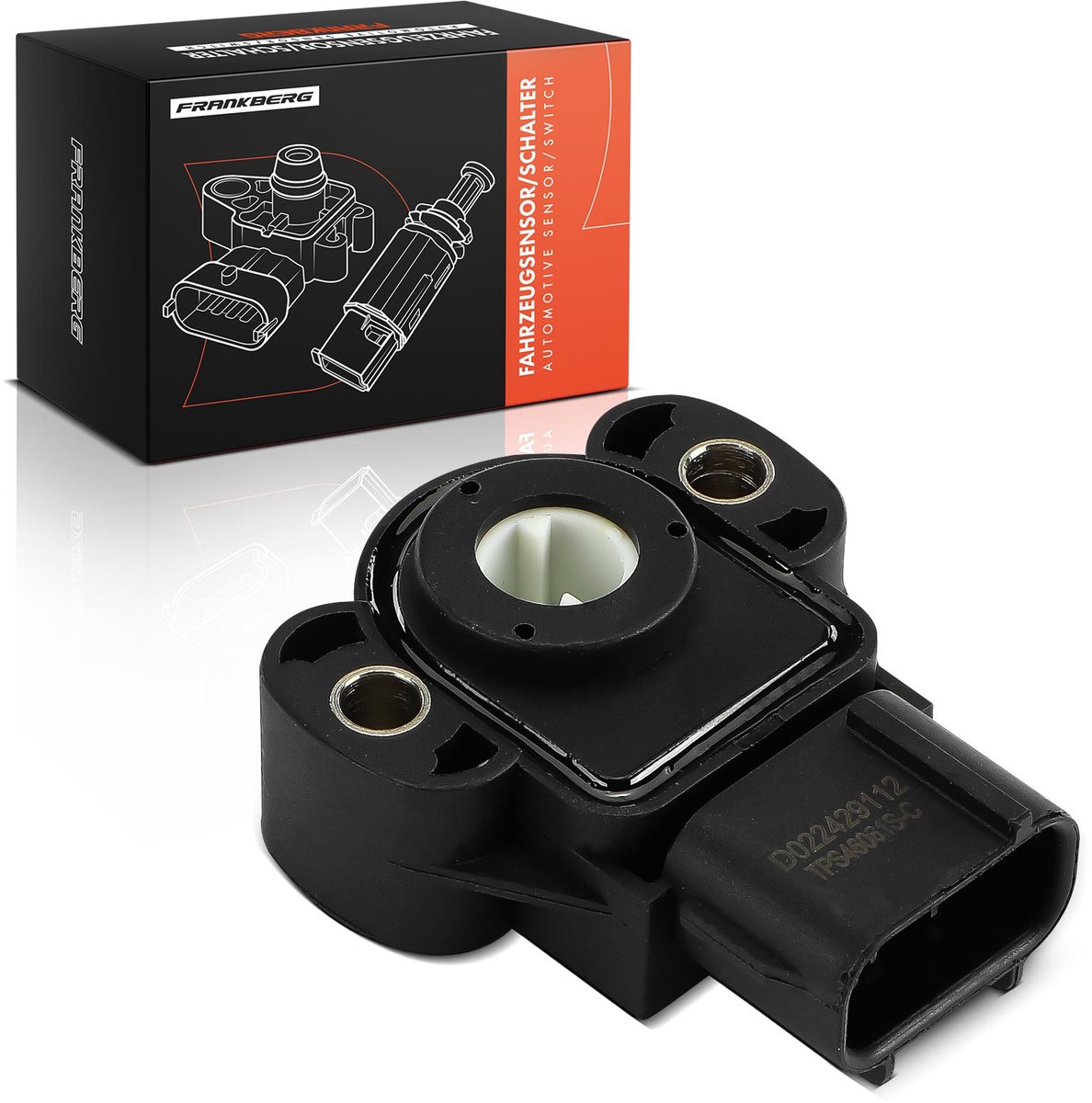 Frankberg 1x gaskleppositiesensor voor Chrysler
