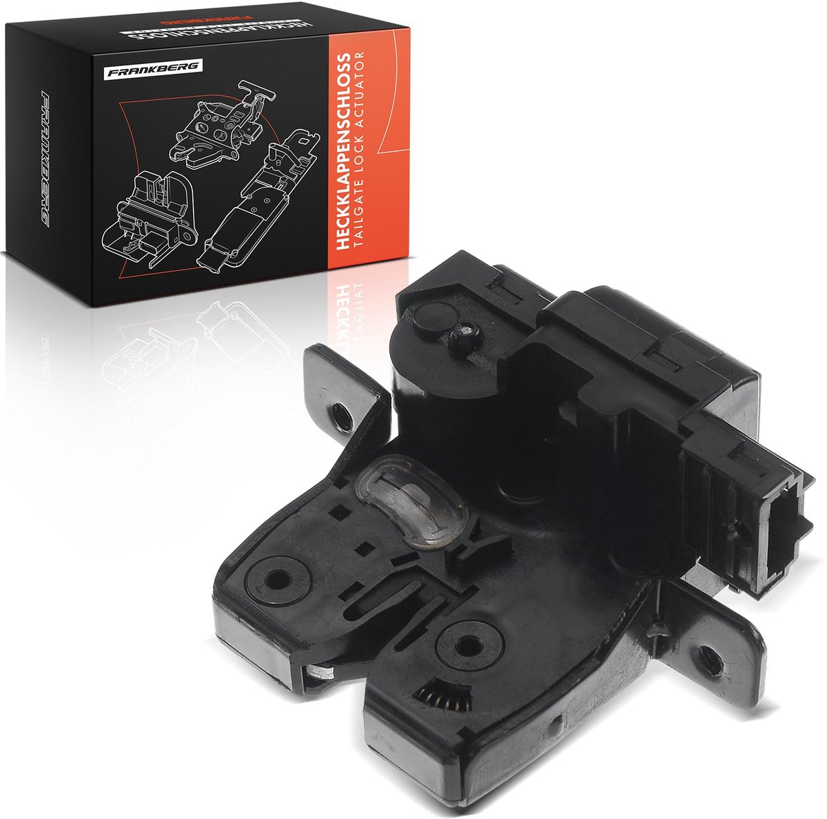 Frankberg 1x achterklepslot voor Nissan Micra III Qashqai +2 I Tiida