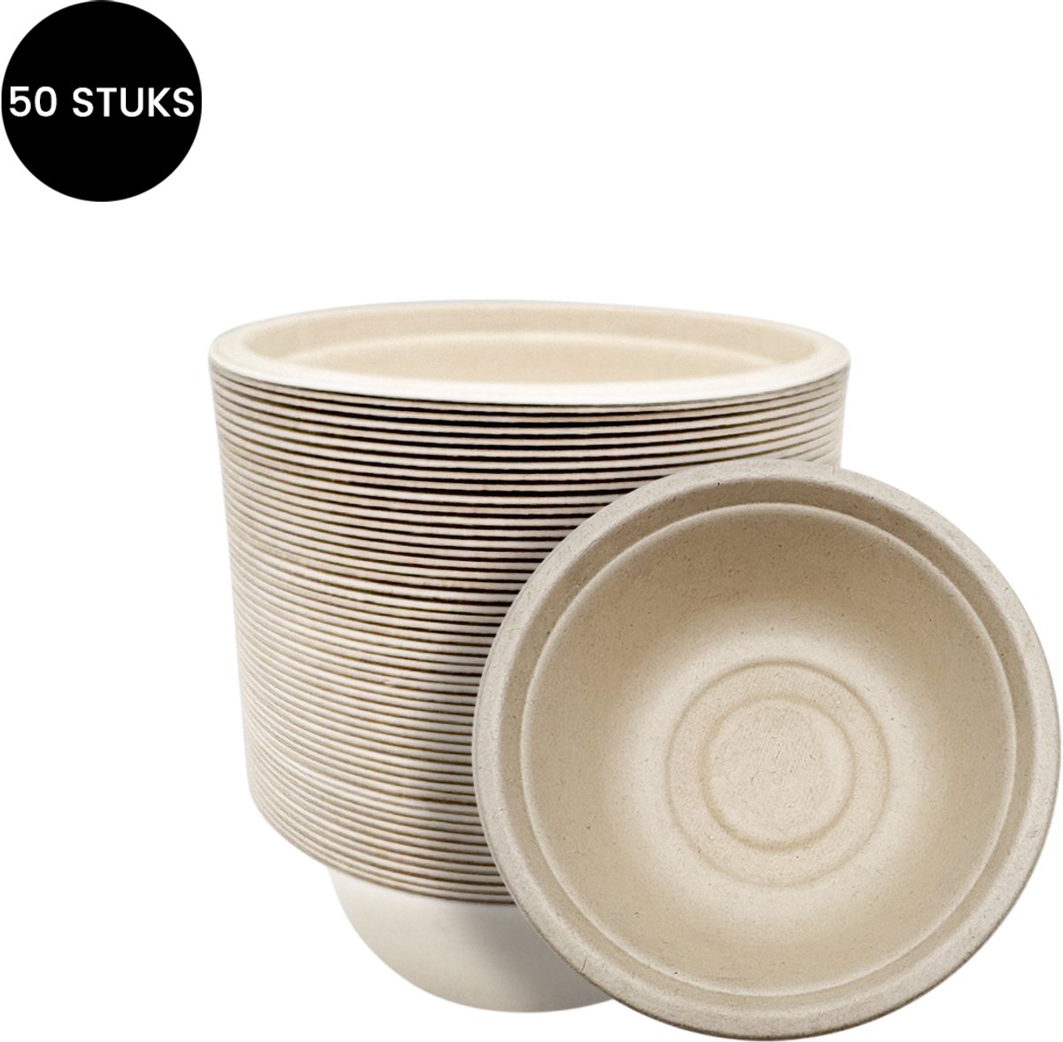 Purepeak Soepkommen Set 50 Stuks - Soepbeker Wegwerp - 400ml