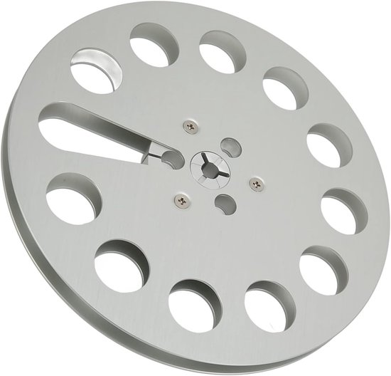 Lege Open Reel Tape Spoelen - 1/4 inch 7 Spoelen met 11 Gaten - Vervanging voor Bandrecorders - Ideaal voor Geluidsopnames en Archivering van Merkloos — afbeelding 4