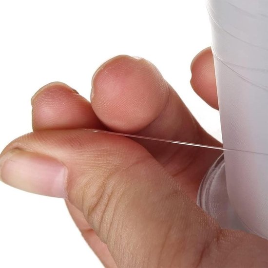 Monofilament Vissnoer 500M Duidelijk Nylon Vissnoer 2-35LB voor Zoet- en Zoutwater Hengelen, Sterk en Duurzaam Vissersmateriaal van Merkloos — afbeelding 5
