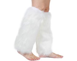 Allecto - Faux Fur Leg Warmer - Warm Shoe Cover - Comfortabel en stijlvol - 40 cm - Furry Cuffs - Perfect voor buitenactiviteiten - Voor dames en