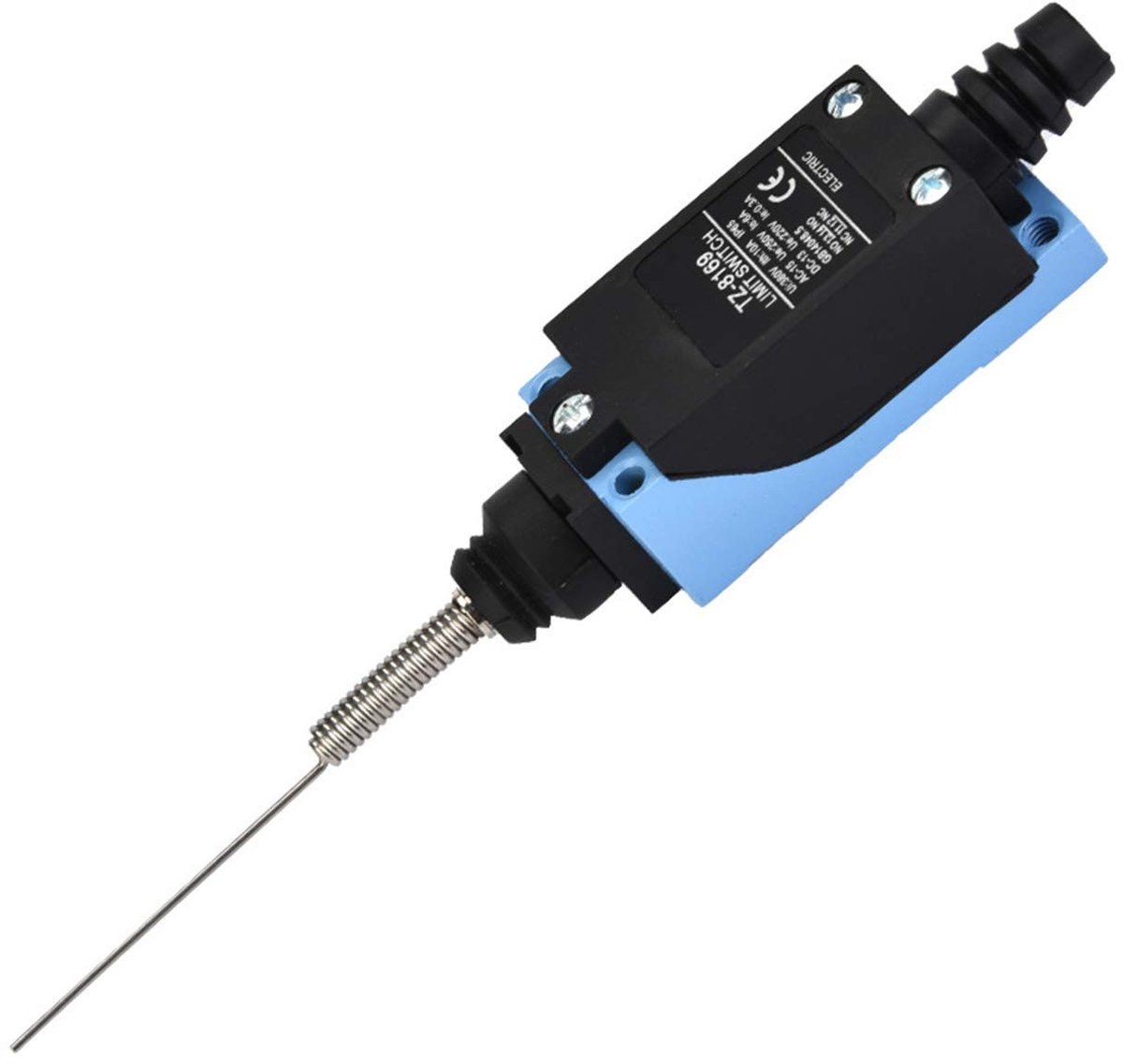Shopcentral - Micro limit switch - Waterproof switch - Duurzame constructie - Blauw - Automatische reset - Geschikt voor panelen - Compact formaat