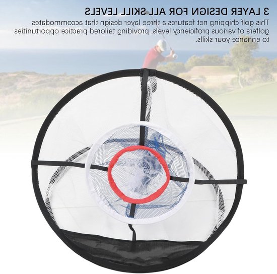 Uitdagend Chipping Net voor Doeltraining, Verbeter je Golfvaardigheden Snel, Geschikt voor Binnen en Buiten van Merkloos — afbeelding 5