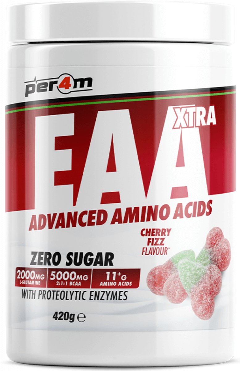 Per4m EAA Xtra (420g) Cherry Fizz - Aminozuren - EAA