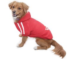 Hondenkleding voor Puppy’s - Warm Sweater en T-Shirt in Rood, Maat XL voor Comfort en Stijl