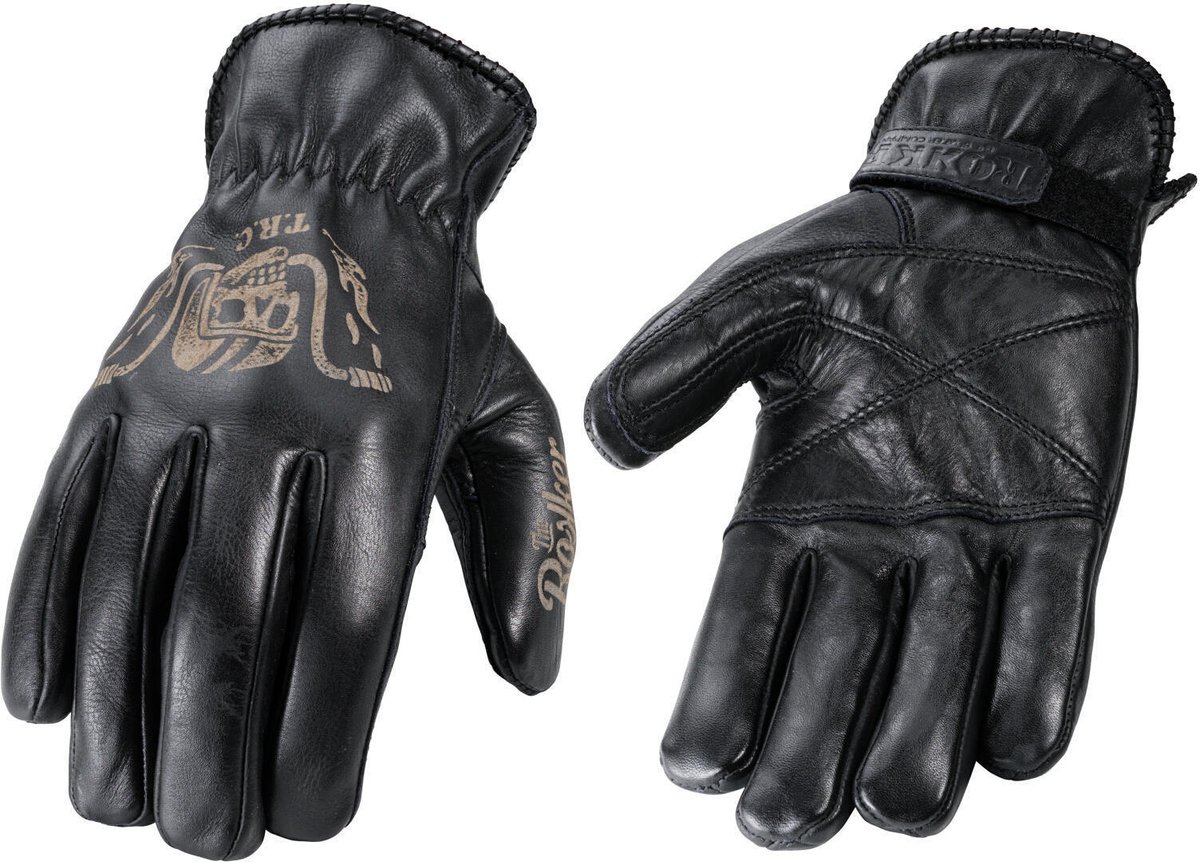 ROKKER Tattoo Ape Zwarte Handschoenen - Handschoen