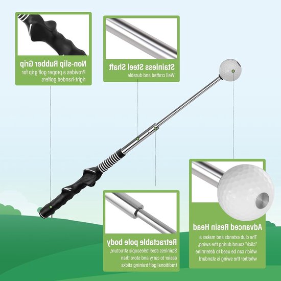 Effectieve golftraining hulpmiddelen voor betere swingtechniek, gripverbetering en precisie — afbeelding 2
