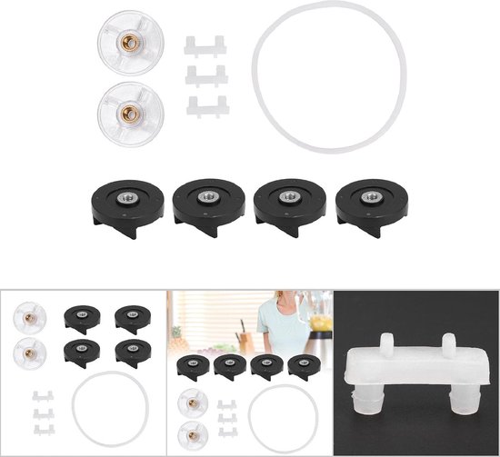 Jhubersproducts - Vervangende Onderdelen Blender - Accessoires voor Magic Juicer - Duurzaam en veelzijdig - Mixen en pureren - Hoogwaardige kunststof van Jhubersproducts — afbeelding 4