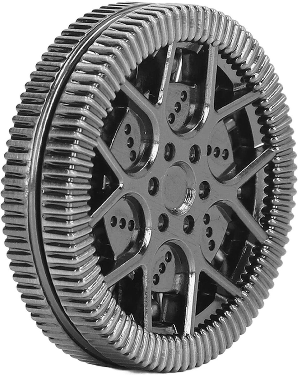 aladdien - Rustelbaar blokspeelgoed - Magnetische schuiver - Draagbaar en veelzijdig - Hactical munt push schuiver - Speelgoed voor kinderen - 5 x 5 c