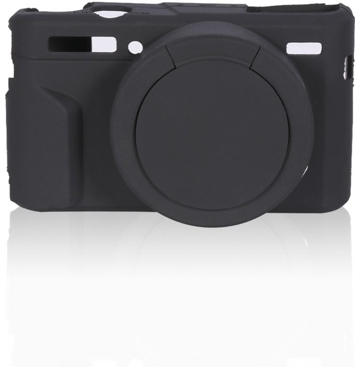 Allecto - Camera Case - Silicone Hoes - Lichtgewicht en Duurzaam - Rood - Bescherming Voor G7XII en G7X Mark II - Geschikt Voor Fotografie