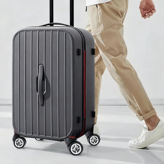 Vervangende Luggage Wielen voor Koffers, Stille en Duurzame Spinner Wielen met Schroef, Ideaal voor DIY Koffer Reparatie en Onderhoud, Zwart van Merkloos — afbeelding 4