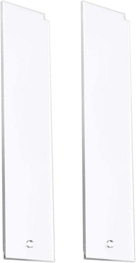 Waxschraper Set - Onderhoud Gereedschap - Ski Snowboard Onderhoud - Precisie Polijstafwerking - 2 Stuks - Transparant